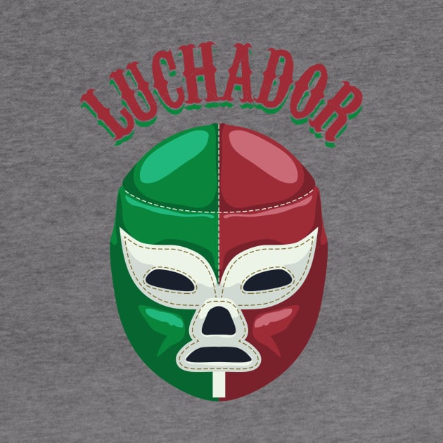 Luchador - mexican masked wrestler by verde